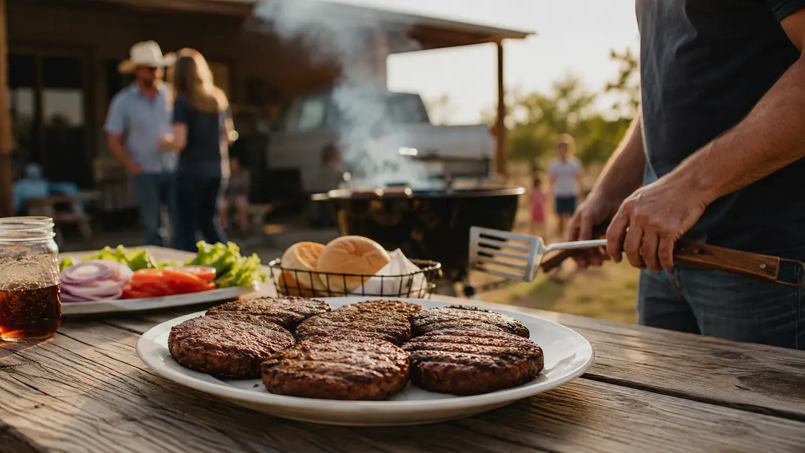 A Burger Press Turned My Messy Cookouts into the Neighborhood Favorite