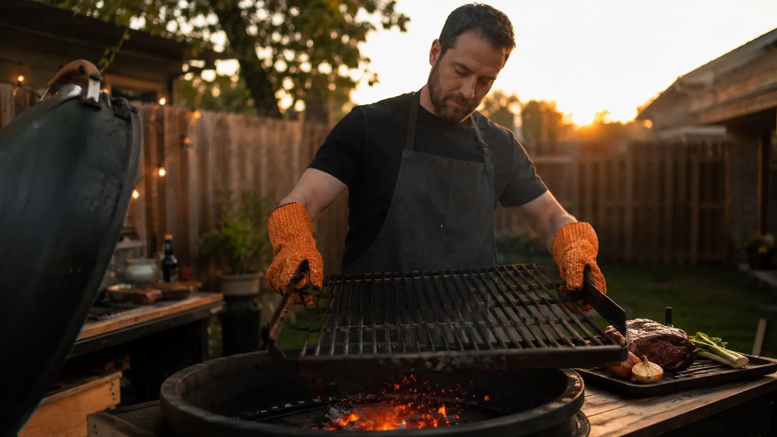 How to Handle Hot Grill Grates, Charcoal Chimneys, and Cast Iron Safely